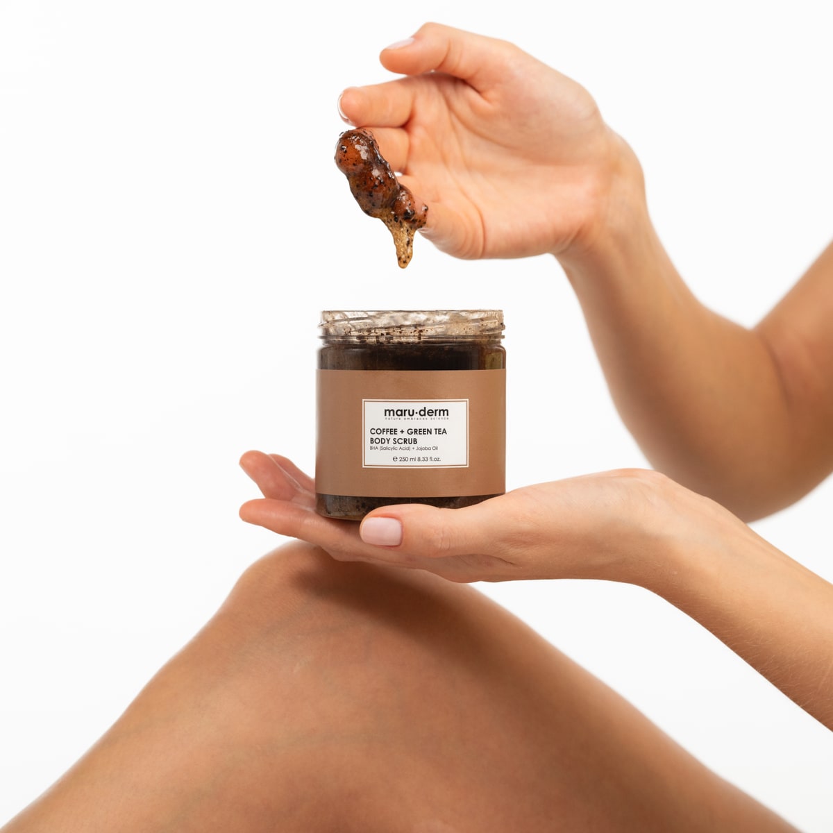 MARUDERM BODY CARE Coffee Extract & Green Tea Body Scrub