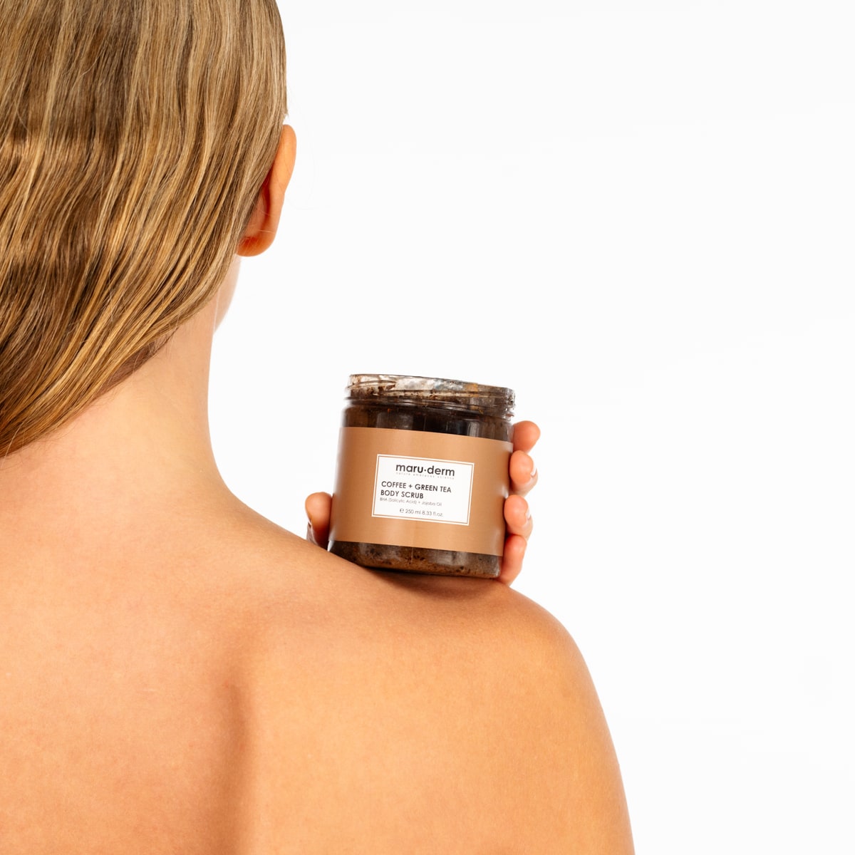 MARUDERM BODY CARE Coffee Extract & Green Tea Body Scrub