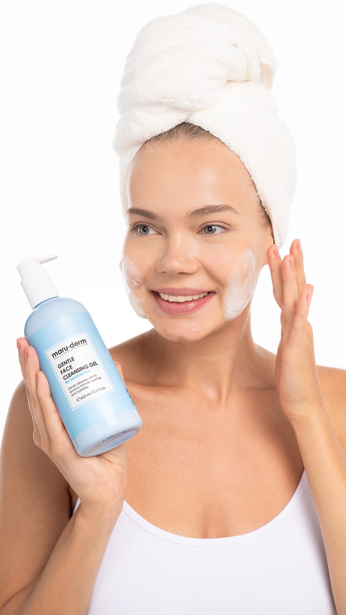 Gentle Face Cleansing Gel For Sensitive Skin