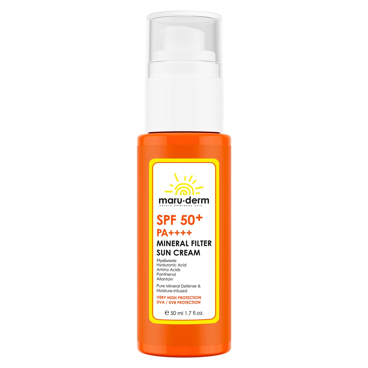 SPF 50 Mineral Filter Sun Cream
