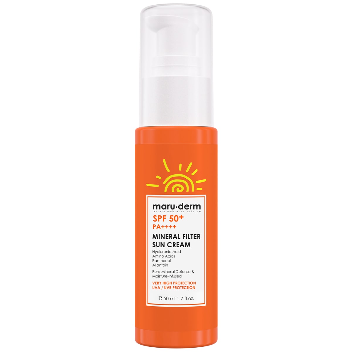 SPF 50 Mineral Filter Sun Cream