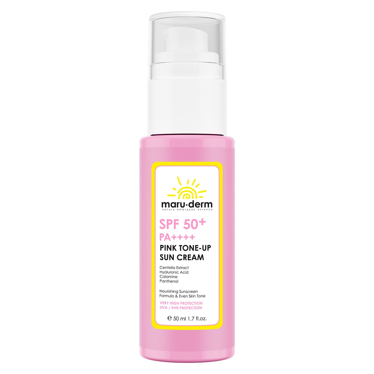 SPF 50 Pink Tone-Up Sun Cream