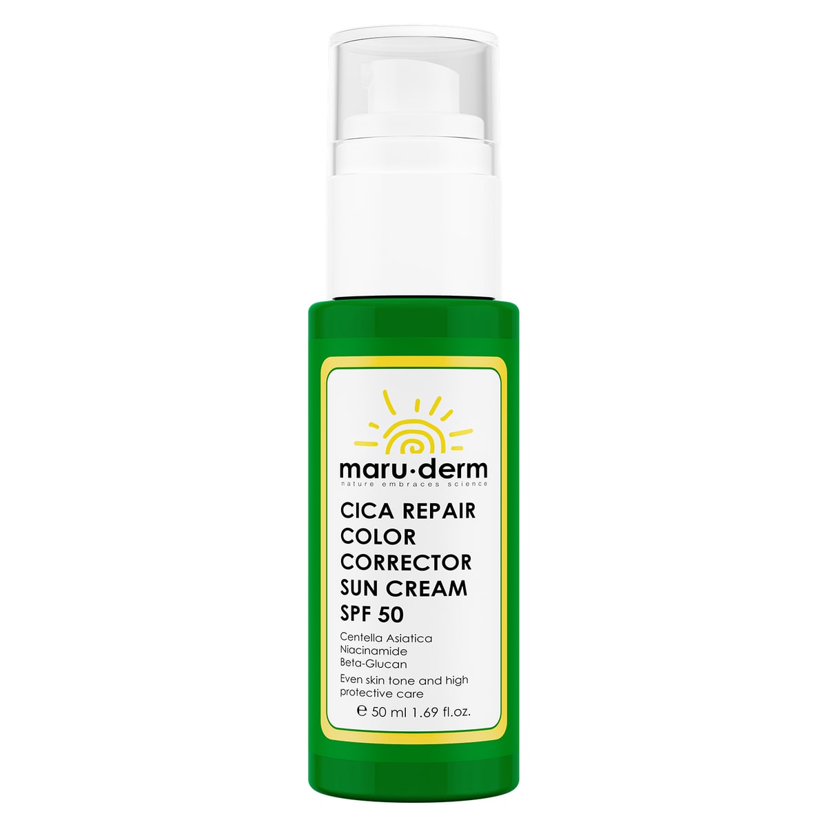 SPF 50 Cica Repair Color Corrector Sun Cream